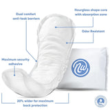Nexwear Maximum Long Bladder Control Pads Nexwear Maximum Long Valrico LLC