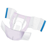 Wings™ Plus Quilted Stretch Heavy Absorbency Incontinence Briefs, Size 1 Wings™ Plus Cardinal