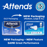 Attends® Stretch Briefs, Medium /