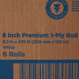 enMotion White Premium Touchless Paper Towel, 8-1/5 Inch x 425 Foot, CS/6 – Bulk Facility Cleaning Supply - Commercial Wipes & Paper Supplies for commercial facility supply