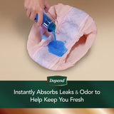 Depend® Silhouette® Maximum Absorbency Underwear, Large Depend® Silhouette® Kimberly Clark