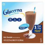 Glucerna Shake Chocolate Nutrition Shake, 8 oz Bottle Case of 24