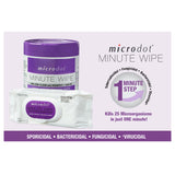microdot Minute Wipe, 60 Count Flat Pack, CS/1440 – Bulk Facility Cleaning Supply - Commercial Wipes & Paper Supplies for commercial facility supply