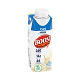 Boost Plus Vanilla Nutrition Shake, 8 oz Carton Case of 24