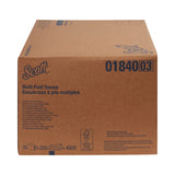 Scott Essential Multi-Fold Paper Towel, CS/16 – Bulk Facility Cleaning Supply - Commercial Wipes & Paper Supplies for commercial facility supply