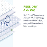 Prevail® Bariatric Briefs, Size C