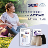 Seni® Pull On Boxer Style Knit Pant, 2X-Large, Unisex Seni® TZMO USA Inc
