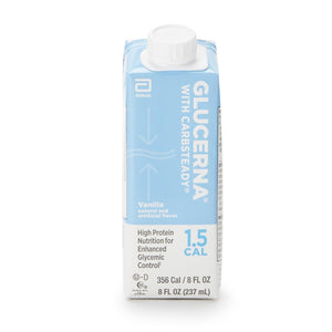Glucerna® 1.5 Cal Vanilla Oral Supplement, 8 oz. Carton – hospital-grade bulk supply for institutions | well-reviewed by Amazon buyers