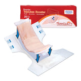 TopLiner™ Added Absorbency Incontinence Booster Pad, 2¾ x 14 Inch