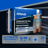 Attends® Discreet Men's Underwear, Level 5, Small / Medium