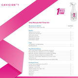 CaviCide1 Surface Disinfectant Cleaner, 24 oz. Trigger Spray Bottle, CS/12 – Commercial Janitorial Supply - Janitorial Cleaning Supplies for commercial facility supply