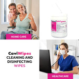 Metrex CaviWipes Surface Disinfectant Alcohol-Based Wipes, Non-Sterile, Disposable, Alcohol Scent, Canister, 6 X 6.75 Inch, CS/12 – Bulk Facilit… - Commercial Wipes & Paper Suppli…