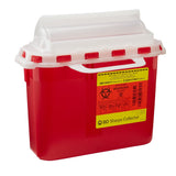 BD Sharps Container, 5.4 Quart, 12 x 12 x 4-4/5 Inch, CS/20 – Commercial Storage Supply - Facility Storage & Containers for commercial facility supply