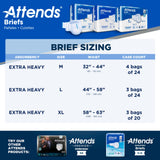 Attends® DermaDry™ Plus Incontinence Brief, Medium