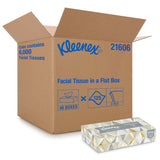 Kleenex Facial Tissue, 125 Sheets per Box, CS/6000 – Bulk Facility Tissue Supply - Commercial Facial Tissues for commercial facility supply