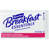 Carnation Breakfast Essentials Strawberry Nutrition Shake, 1.26 Oz Packet Case of 60