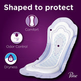 Poise® Maximum Bladder Control Pad, 12.9 Inch Length