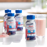 Ensure® Plus Nutrition Shake Vanilla 8 oz Bottle Case of 24