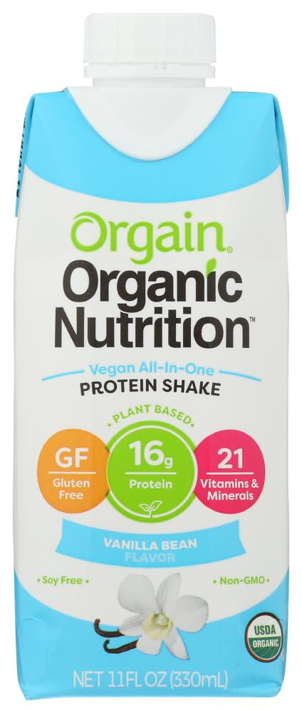 Organic Nutrition™ Vegan Vanilla Oral Protein Supplement, 11 oz. Carton – hospital-grade bulk supply for institutions | trusted by Amazon customers