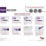 Super Sani-Cloth Surface Disinfectant Cleaner, CS/9 – Commercial Janitorial Supply - Janitorial Cleaning Supplies for commercial facility supply