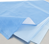 Quick Check H100 Sterilization Wrap, 30 x 30 Inch QUICK CHECK* H100 O&M Halyard Inc | Disposable Medical & Lab Supplies