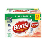 Boost High Protein Strawberry Nutrition Shake, 8 oz Bottle Case of 24