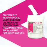 Metrex CaviWipes Surface Disinfectant Alcohol-Based Wipes, Non-Sterile, Disposable, Alcohol Scent, Canister, 6 X 6.75 Inch, CS/12 – Bulk Facilit… - Commercial Wipes & Paper Suppli…