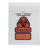 Specimen Transport Bag with Document Pouch, Zip Closure, Red Tinted with STAT print, 6 x 9 Inch ASP Global, CS/1000 – Bulk Facility Bag Supp… - Facility Bags & Liners for comm…