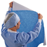 Quick Check H300 Sterilization Wrap, 24 x 24 Inch QUICK CHECK* H300 O&M Halyard Inc | Disposable Medical & Lab Supplies