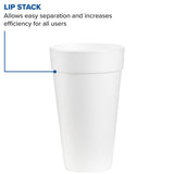 WinCup Styrofoam Drinking Cup, 20 oz., CS/25 – Bulk Breakroom Supply - Breakroom & Disposable Foodservice Supplies for commercial facility supply