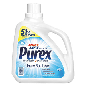 Purex® Free & Clear Hypoallergenic Laundry Detergent, 150 fl oz. Purex® Free & Clear Lagas – hospital-grade bulk supply for institutions | frequently purchased on Amazon