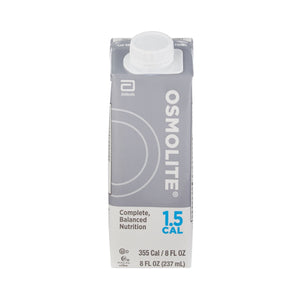 Osmolite 1.5 Cal Nutrition, Tube-Feeding, 8-ounce carton Osmolite® 1.5 Cal Abbott Nutrition – Nutritional Drinks & Shakes | <ul> <li>Osmolite 1.5 Cal is nutritionally complete with protein, calories and fat, making it an excellent source of nutrition.</li> <li>High-oleic safflower and canola fats aid br