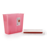 In-Room Multi-purpose Sharps Container, 1-1/4 Gallon, 11 x 10¾ x 4¾ Inch, CS/20 – Commercial Storage Supply - Facility Storage & Containers for commercial facility supply