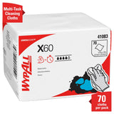 WypAll X60 Task Wipe, ¼ Fold WypAll X60 Kimberly-Clark, CS/1 – Bulk Facility Cleaning Supply - Commercial Wipes & Paper Supplies for commercial facility supply