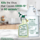 Citrus II Surface Disinfectant Cleaner, 22 oz Spray Bottle, CS/12 – Commercial Janitorial Supply - Janitorial Cleaning Supplies for commercial facility supply