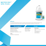 MetriCide OPA Plus OPA High-Level Disinfectant,1 gal Jug, CS/4 – Commercial Janitorial Supply - Janitorial Cleaning Supplies for commercial facility supply