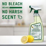 Citrus II Surface Disinfectant Cleaner, 22 oz Spray Bottle, CS/12 – Commercial Janitorial Supply - Janitorial Cleaning Supplies for commercial facility supply