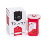 Sharps Recovery System Mailback Sharps Container, 3 Gallon, 17 x 6 x 9 Inch, CS/8 – Commercial Storage Supply - Facility Storage & Containers for commercial facility supply
