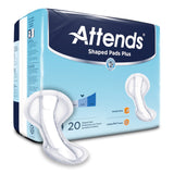 Attends® Shaped Pads Plus