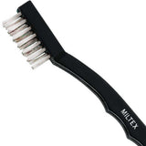 Miltex Instrument Cleaning Brush, Stainless Steel Bristles, PK/3 – Bulk Facility Cleaning Supply - Commercial Wipes & Paper Supplies for commercial facility supply