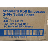 preference Toilet Tissue White 2-Ply Standard Size, CS/80 – Bulk Restroom Supply - Commercial Restroom Supplies for commercial facility supply
