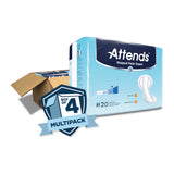 Attends® Shaped Pads Super