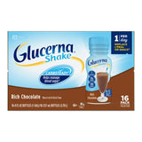 Glucerna Shake Chocolate Nutrition Shake, 8 oz Bottle Case of 24