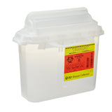 BD Sharps Container, 5.4 Quart, 12 x 12 x 4-4/5 Inch, CS/20 – Commercial Storage Supply - Facility Storage & Containers for commercial facility supply