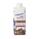 Ensure® Max Protein Chocolate Oral Supplement 11 oz Carton Case of 12