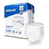 Attends® Care Adult Absorbent Underwear, Heavy Absorbency, X-Large, White Attends® Care Attends Healthcare Products
