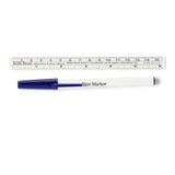 Devon™ Regular Tip Surgical Skin Marker with Ruler Devon™ Cardinal | Disposable Medical & Lab Supplies