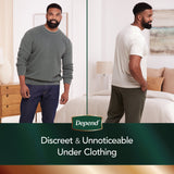 Depend® Real Fit® Underwear for Men, Large/X-Large Depend® Real Fit® Kimberly Clark