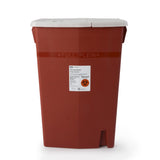 SharpSafety Multi-purpose Sharps Container, 18 Gallon, 26 x 18¼ x 12¾ Inch, CS/5 – Commercial Storage Supply - Facility Storage & Containers for commercial facility supply
