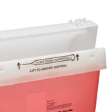 SharpStar In-Room Multi-purpose Sharps Container, 1-1/4 Gallon, 12-1/2 x 5-1/2 x 10-3/4 Inch, CS/20 – Commercial Storage Supply - Facility Storage & Containers for commercial faci…